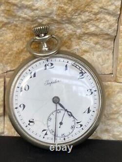 Antique Jupiter Pocket Watch With Cortebert Movement Cal. 532 Swiss Made 1920's