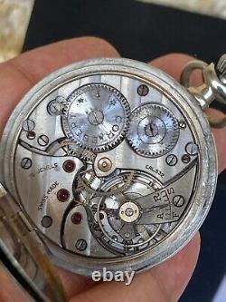 Antique Jupiter Pocket Watch With Cortebert Movement Cal. 532 Swiss Made 1920's