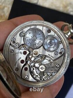 Antique Jupiter Pocket Watch With Cortebert Movement Cal. 532 Swiss Made 1920's
