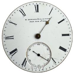 Antique L Size 1870 E. Howard. Co Series V 15 Jewel Hunter Pocket Watch Movement