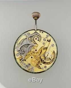 Antique La Future 2 Register Chronograph Pocket Watch Movement