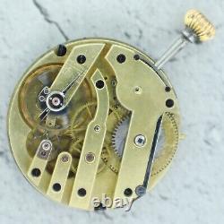 Antique LeCoultre 15 Jewel Manual Wind Pocket Watch Movement High Grade Runs