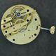 Antique Lecoultre 15 Jewel Mechanical Pocket Watch Movement Unbranded Running
