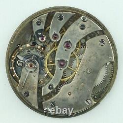 Antique Longines for Tiffany & Co. Mechanical Pocket Watch Movement 18.89m