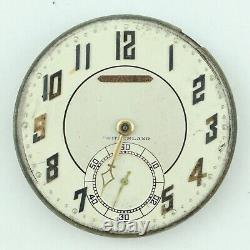 Antique Longines for Tiffany & Co. Mechanical Pocket Watch Movement 18.89m