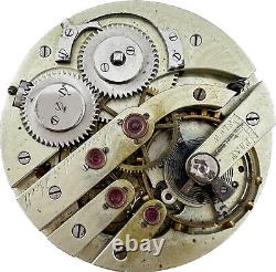 Antique Marchand & Boell 17 Jewel Mechanical Hunter Pocket Watch Movement Swiss