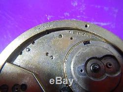 Antique PATEK PHILIPPE Pocket Watch Movement 1900's High Grade Lever Set 45mm