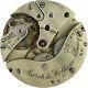 Antique Patek Philippe 17 Jewel Mechanical Pocket Watch Movement For Parts