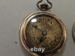 Antique Pendant /Pocket Watch. 19 Jewels Gold Filled Case SWISS