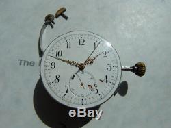 Antique Repeater Chronograph Pocket Watch Movement circa1900