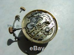Antique Repeater Chronograph Pocket Watch Movement circa1900