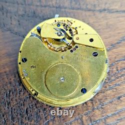 Antique Repeater Pocket Watch Movement Freesprung Kew Observatory Class A (AN78)