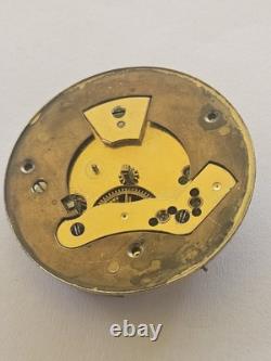 Antique Rich (Richard) Hornby Pocket Watch Movement Massey Type Liverpool