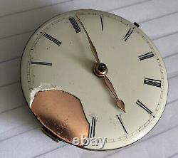 Antique Silver Pair Cased Verge Pocket Watch. (william Marshall Movement)