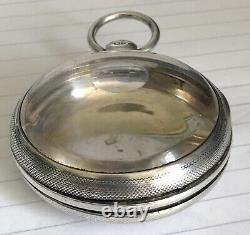 Antique Silver Pair Cased Verge Pocket Watch. (william Marshall Movement)