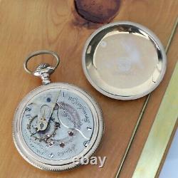 Antique Stunning 1901 Illinois Watch Co Bunn Special 21J Movement Pocket Watch