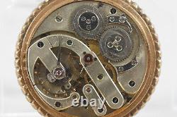 Antique Swiss Extremely High Grade Pocket Watch, Diamond Hands, Fancy Dial