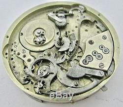 Antique Swiss GOLAY LERESCHE & FILS Quarter Repeater Pocket Watch Movement PARTS