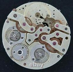Antique Tiffany & Co. Patek Philippe Dead Second Pocket Watch Movement for parts