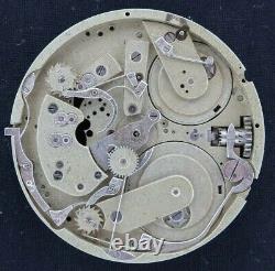 Antique Tiffany & Co. Patek Philippe Dead Second Pocket Watch Movement for parts