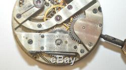 Antique Tiffany & Co Patek Philippe Pocket Watch 42mm Movement for restoration