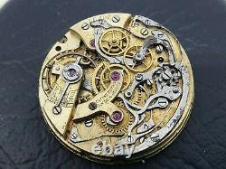 Antique Ulysse Nardin Chronograph Pocket watch movement Valjoux 785 for Project