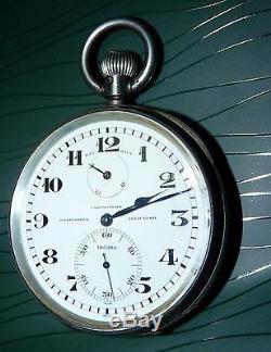 Antique Ulysse Nardin Chronometre Power Reserve (not Working) Pocket Watch