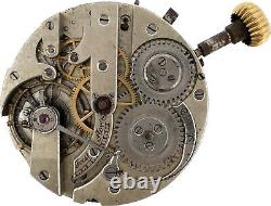 Antique Unsigned Vacheron & Constantin Pocket Watch Movement High Grade Swiss