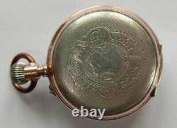 Antique, pocket watch. Cylinder movement. Working