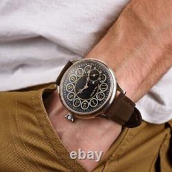 Antique silver watch, vintage mens wristwach, swiss watches, custom watch, restored