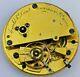 Arnold & Dent Cylinder Fusee Pocket Watch Movement Working (p55)