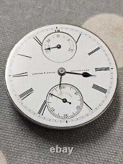 Arnold & Lewis, Manchester Chronometer Watch Movement Up/Down Indication Dial