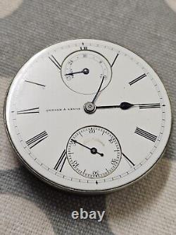 Arnold & Lewis, Manchester Chronometer Watch Movement Up/Down Indication Dial