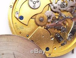 Aubert Freres (fils) Quarter repeater 1820-1830 antique pocket watch movement