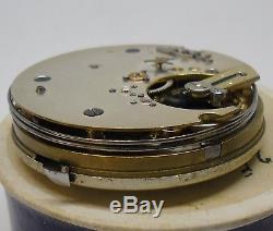 Automaton Quarter Repeater Pocket Watch Movement Working / Hidden Automaton