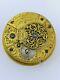 Bicknell & Co London Rare Cylinder Escapement Pocket Watch Movement (z27)