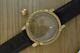 Brass Case For Pocket Watch Movement Patek Philippe 23k Gold Plated With Crown