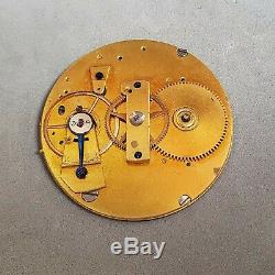 Breguet Extra thin 1820-30s unusual antique pocket watch movement