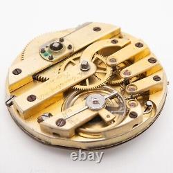 C. Laroche & Fils 36.4 x 9 mm Key Wind / Set Antique Pocket Watch Movement, Runs