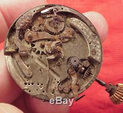 CALIBER No 6076 Slide 1/4 Repeater & Minute Repeater Movement 43MM Pocket Watch
