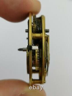 Chadwick, London, Verge Fusee Pocket Watch Movement for Restoration (Z28)
