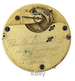 Charles Frodsham & Co Ltd English Lever Pocket Watch Movement H144