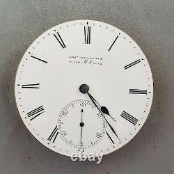 Charles Frodsham freesprung demi-chronometer 44mm antique pocket watch movement