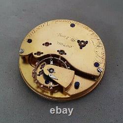 Charles Frodsham freesprung demi-chronometer 44mm antique pocket watch movement