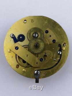Circa 1810-20 Fusee Pocket Chronometer Watch Movement by Hatton, London (AP15)