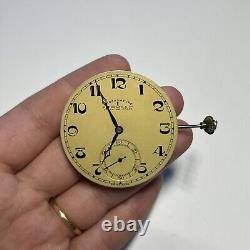 Collectible EBERHARD Chronometer 16J High Grade Swiss Men's Pocketwatch Movement