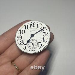 Collectible ELGIN Fathertime 21J 5adj USA Men's Pocketwatch Movement