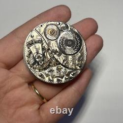 Collectible ELGIN Fathertime 21J 5adj USA Men's Pocketwatch Movement