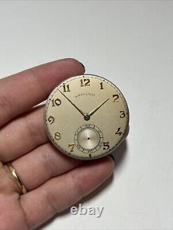 Collectible HAMILTON Cal 921 21J USA Pocketwatch Movement