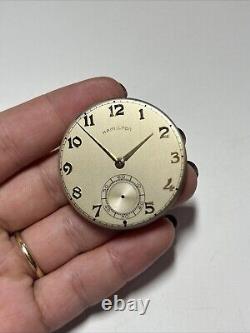 Collectible HAMILTON Cal 921 21J USA Pocketwatch Movement